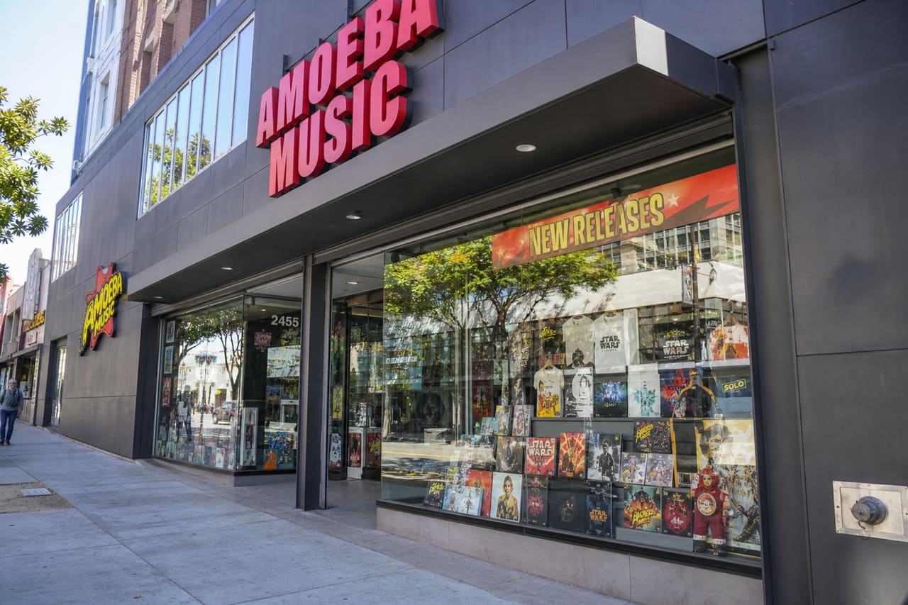 Modern Media Retail Storefront in Fullerton California