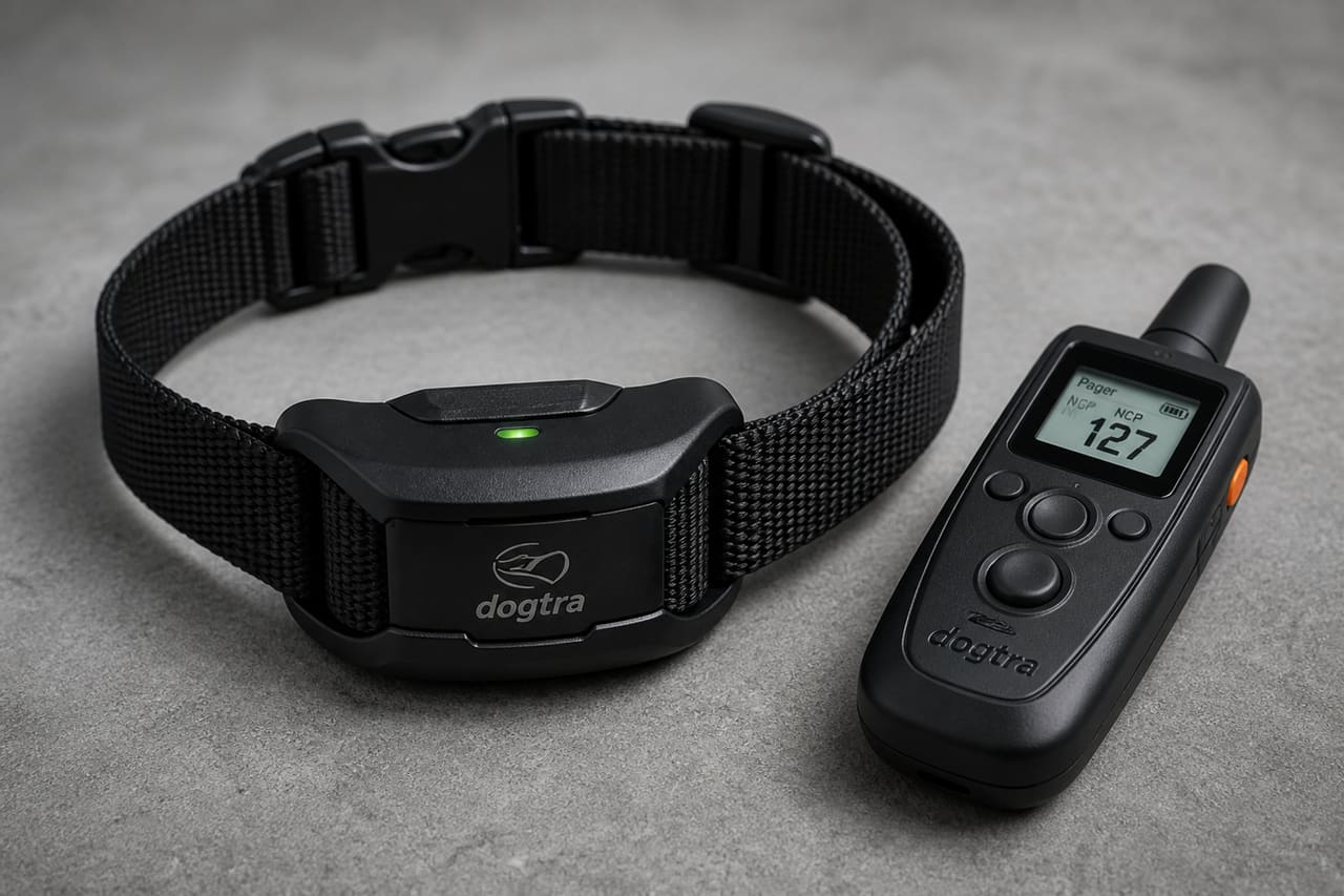Electronic Dog Barking Training Collar and Remote Control