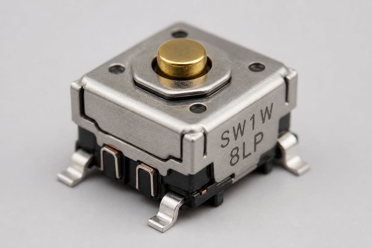 Sw1w 8lp Electronic Switch Component on Neutral Background