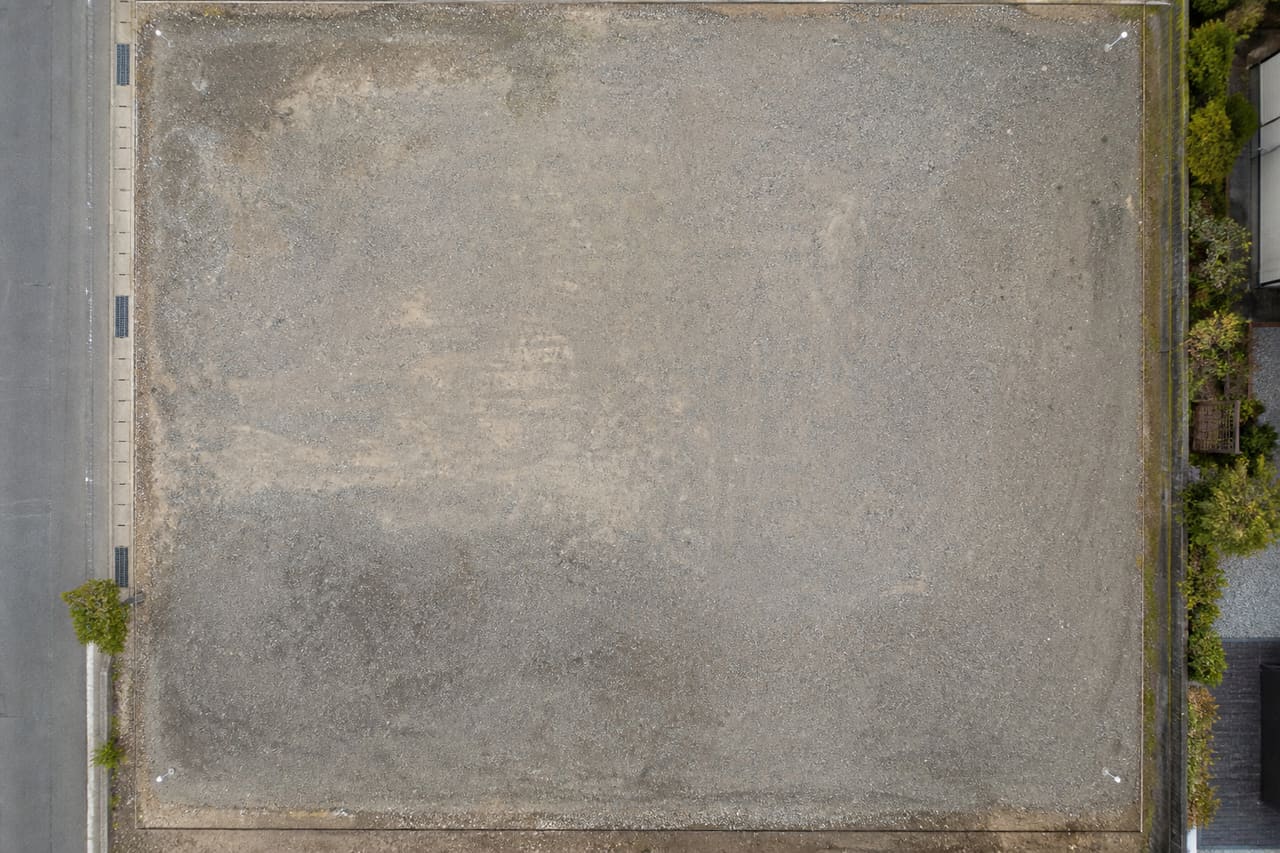 Aerial View of a 2540 M2 Industrial Plot of Land