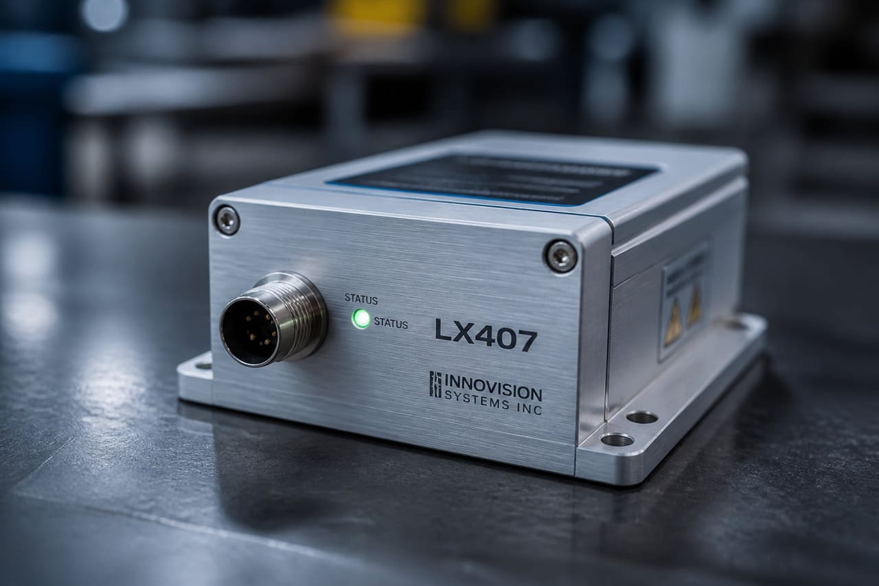 Lx407 Industrial Sensor Module on Reflective Surface