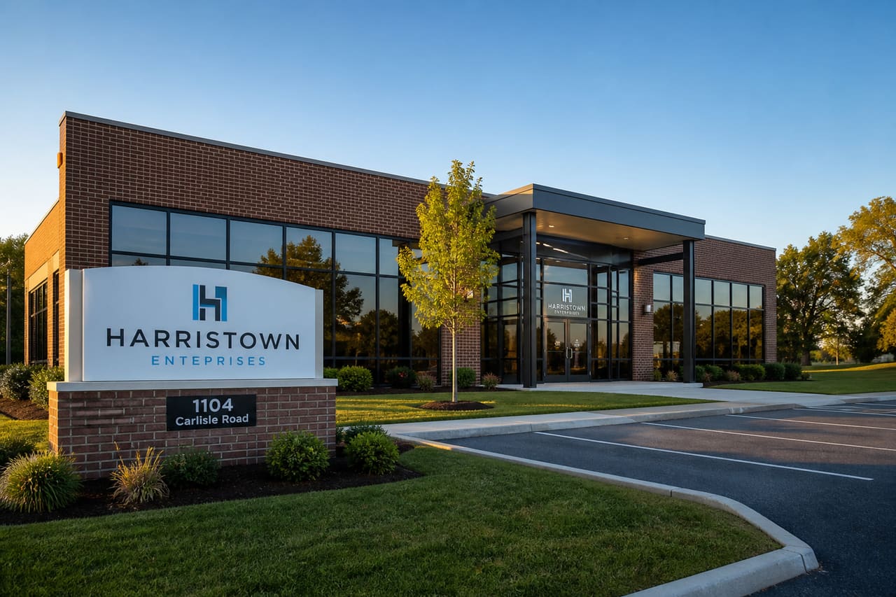 Modern Commercial Building at 1104 Carlisle Rd in Camp Hill