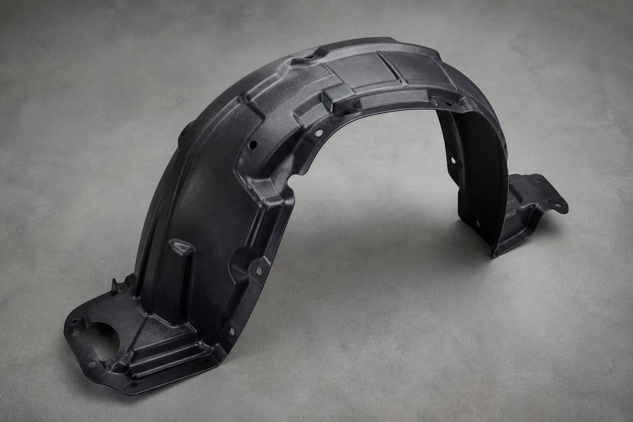 Replacement Rear Inner Fender Liner for Mazda 3