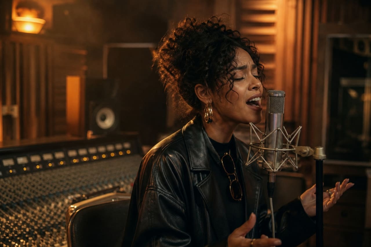 R&B Studio Session for It's a Wrap