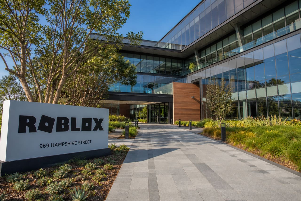 Modern Corporate Headquarters Building in San Mateo California