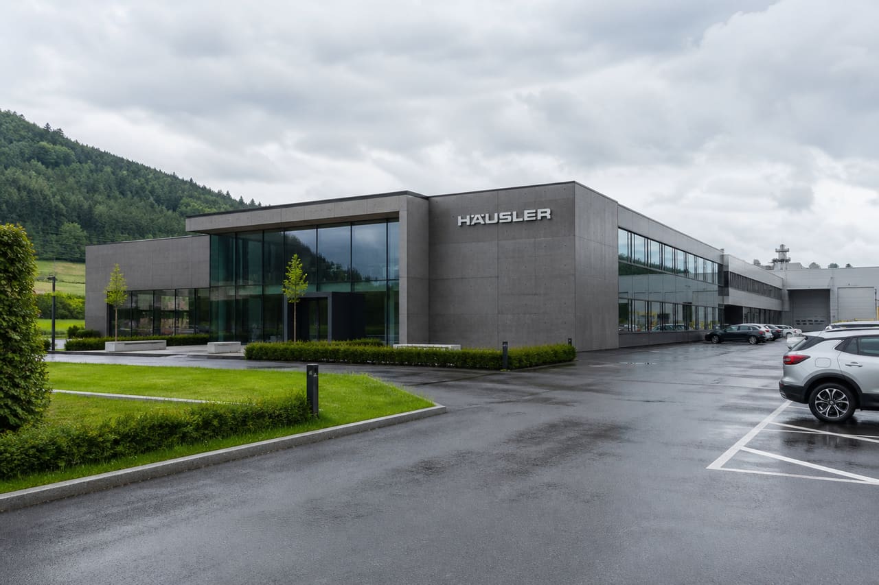 Modern Exterior of the Haeusler Ag Duggingen Industrial Facility