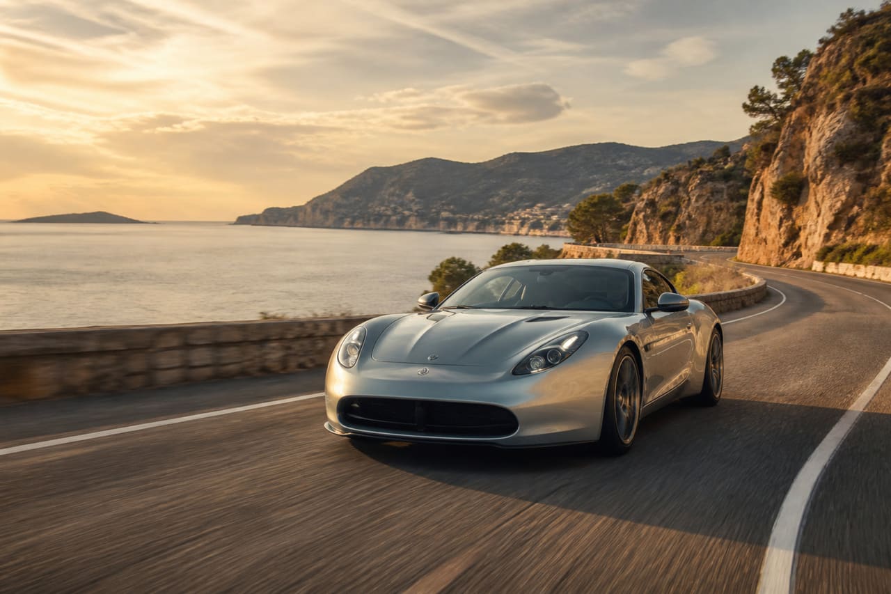 European Auto Sports Coastal Drive at Golden Hour