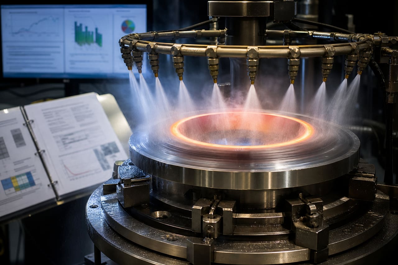 Orbital Quenching PDF Process in a Metallurgy Lab
